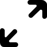 Arrow Left Down Right Up 380 SVG Icon